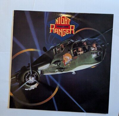 NIGHT RANGER 7 Wishes USED 1985 LP Hard Rock Vinyl Record MCA-5593
