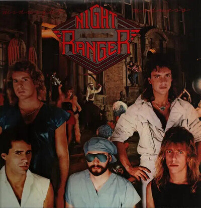 Night Ranger Midnight Madness LP Japan NEAR MINT CBS/Sony + Insert, Booklet