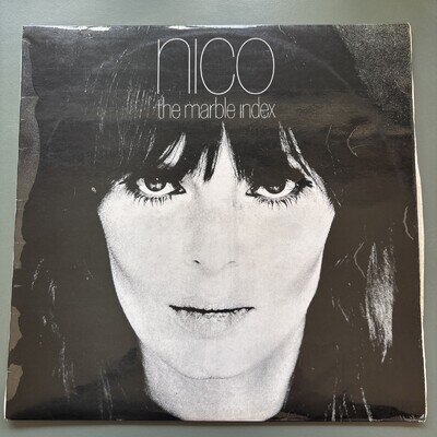NICO - The Marble Index vinyl LP 1969 UK Elektra mono A2/B1 1st Uk VG/VG+