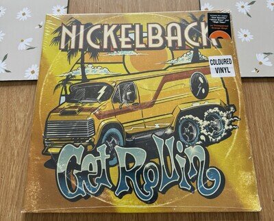 Get Rollin' by Nickelback (Record, 2023 Orange Vinyl)