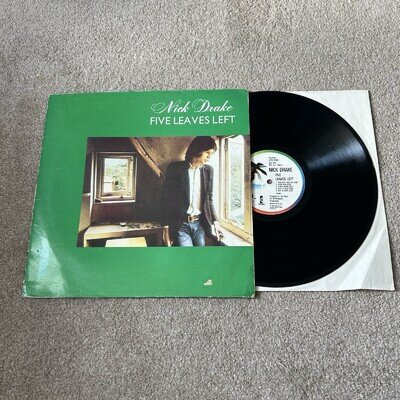 Nick Drake – Five Leaves Left Vinyl Record EARLY UK Press 1984 READ Description