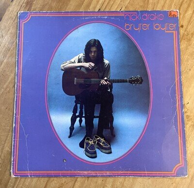 Nick Drake Bryter Layter 1970 Island ILPS9134 Textured Cover A1U/B1U stamps RARE