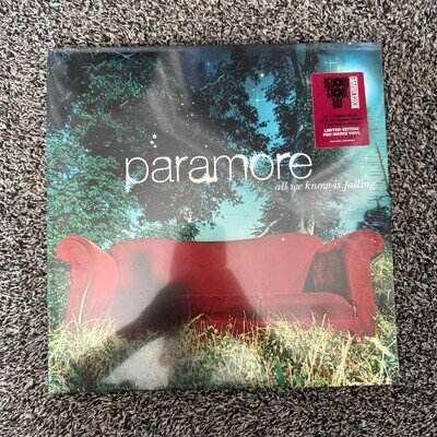Paramore All We Know is Falling Red Smoke 2LP Vinyl RSD Record Store Day 2026