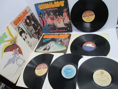 Parliament Mothership Connection,Funkentelechy vs Placebo + Bonus Items LP Lot