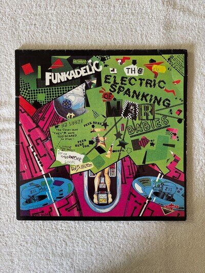 Funkadelic The Electric Spanking Of War Babies vinyl 2003 UK Reissue VG/EX