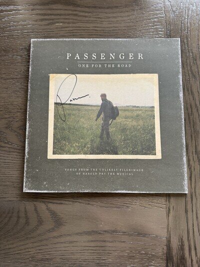 Passenger One For The Road Vinyl Record SIGNED Autographed PROOF INCLUDED