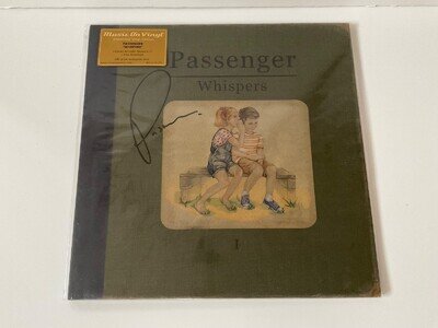 PASSENGER WHISPERS 1 MUSIC ON VINYL *SIGNED* EXPANDED VINYL EDITION. NEW