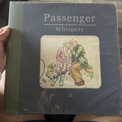 Passenger Whispers Autographed Signed Vinyl Record