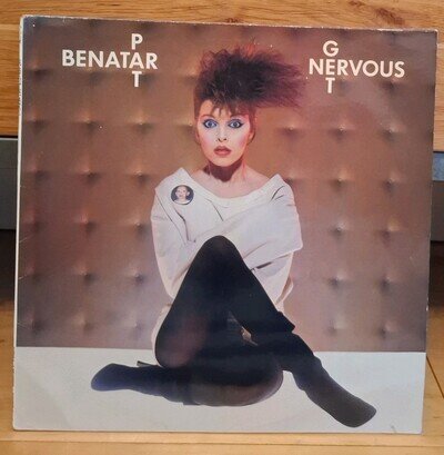 Pat Benatar - Get Nervous (UK vinyl LP) 1982 pop rock