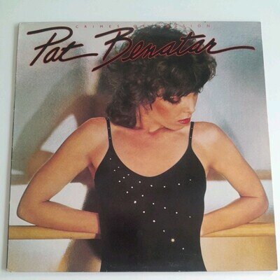Pat Benatar Crimes of Passion 1980 12" LP chr1275 Original Vinyl Newwave Pop