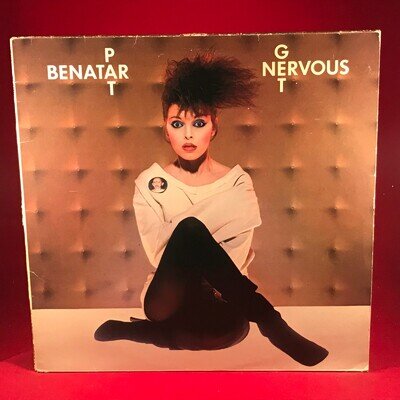 PAT BENATAR Get Nervous 1982 UK vinyl LP Chrysalis record original