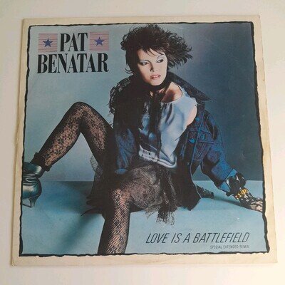 Pat Benatar - Love Is a Battlefield -Special Extended Record - Vinyl 12" single