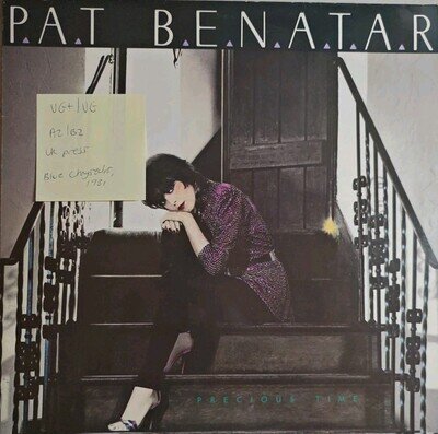 Pat Benatar Precious Time Vinyl Record VG+/VG CHR1346 1981