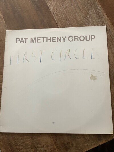 Pat Metheny Group First Circle Vinyl LP 1984 With Insert