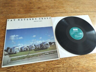 Pat Metheny Group - American Garage German 1979 1st ECM 1155 Fusion Jazz Rock LP
