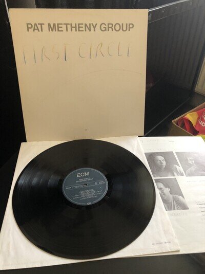 Pat Metheny Group First Circle Vinyl LP 1984 With Insert Excellent