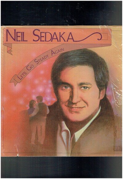 NEIL SEDAKA LET'S GO STEADY AGAIN 1976 VINYL ALBUM