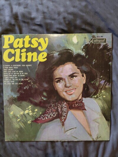 Patsy Cline - Self Titled 12” Vinyl LP Album - Allegro ALL 862