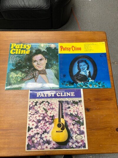 PATSY CLINE - VINYL BUNDLE LPs 3x The best of