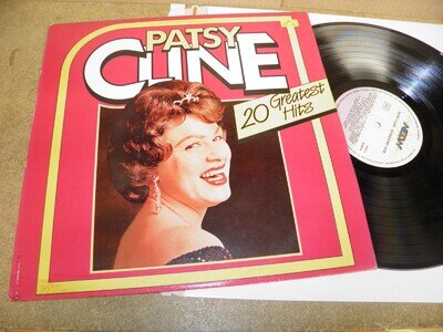 PATSY CLINE- 20 GREATEST HITS VINYL ALBUM