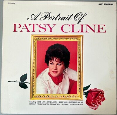 Patsy Cline - A Portrait Of Patsy Cline Vinyl LP (LP Record, Compilation) - M/NM