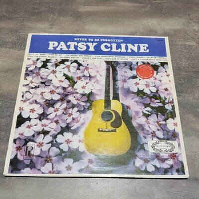 Patsy Cline - Never to be Forgotten - vinyl album 12