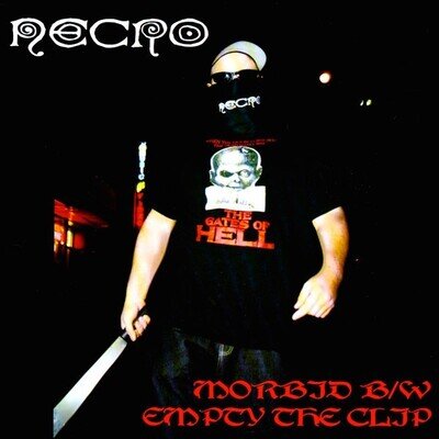 Necro Morbid Empty The Clip 12" Vinyl 2001 Psycho+Logical Horrorcore Hip Hop