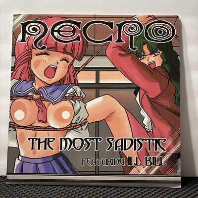 Necro - The Most Sadistic / You're Dead / Your Fxxxing Head Split (12") USA EX
