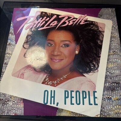 PATTI LABELLE - OH PEOPLE / LOVE ATTACK ORIGINAL UK 12'' vinyl single
