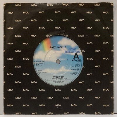 Patti LaBelle Stir It Up MCA 80s 7’’ Single Vinyl 45