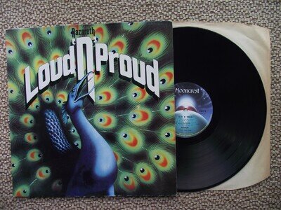 Nazareth - Loud 'N' Proud - vinyl LP from 1973