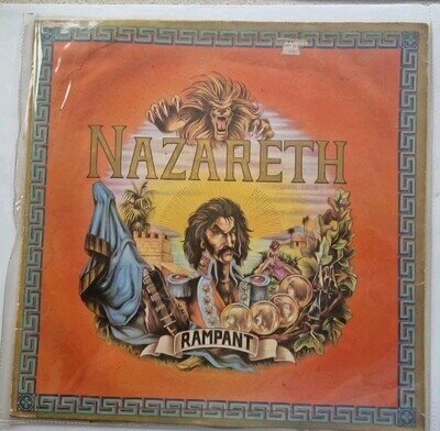 Nazareth Rampant Vintage Vinyl LP 1974 Used. See description.