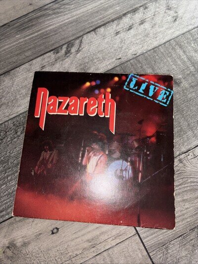 Nazareth - Live - 7” Vinyl Record Double Single - 1980 NEMS UK 1st Complete VGC