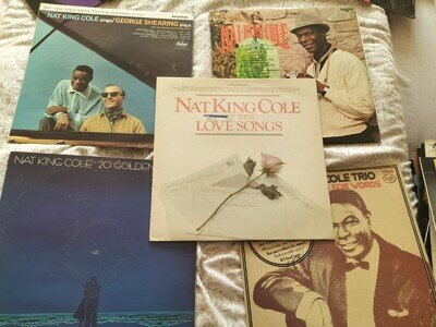 5 Vinyls - Nat King Cole - VGC+