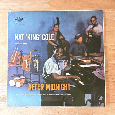 NAT KING COLE and His TRIO, AFTER MIDNIGHT , Vinyl LP , Capitol Records 1957