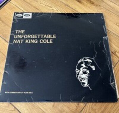 NAT KING COLE - THE UNFORGETTABLE 1964 VINYL LP. with ALAN DELL UK