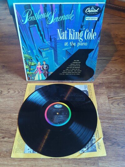 NAT KING COLE (AT THE PIANO) PENTHOUSE SERENADE VINYL T332