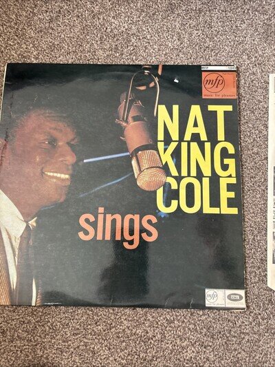 Nat King Cole Sings LP Vinyl Record (MFP 1049) VG+/VG condition