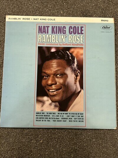 Nat King Cole Ramblin' Rose 1962 Capitol Records T1793