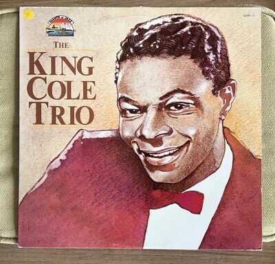 The Nat King Cole TRIO 1984 Vinyl Record Made In Italy Excellent Condition