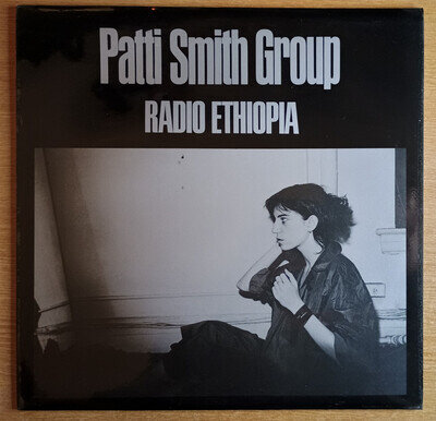 Patti Smith Group - Radio Ethiopia original 1976 vinyl LP with insert