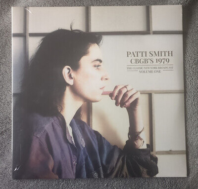 Patti Smith CBGB's 1979 Classic New York Broadcast Vol 1 Vinyl LP New Sealed 12"