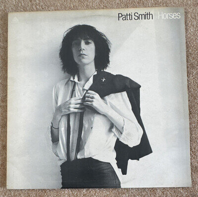 Patti Smith Horses 1975 Stereo LP 12" Vinyl ARTY 122 rare 1st pressing