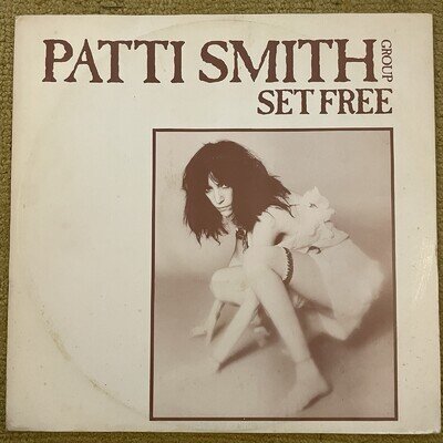 PATTI SMITH GROUP SET FREE EP 12'' VINYL ARISTA RECORDS 1978 VG+