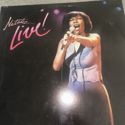 Natalie Cole Live Capitol SKBL 11709 orig 1978 gate 2LP soul Vg+vg+