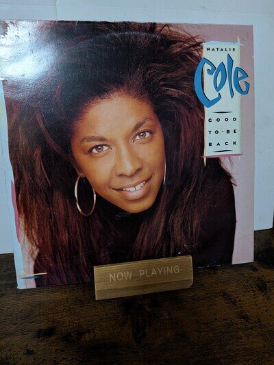 NATALIE COLE-GOOD TO BE BACK, Vinyl Lp, 1989 uk, Vg+/Vg