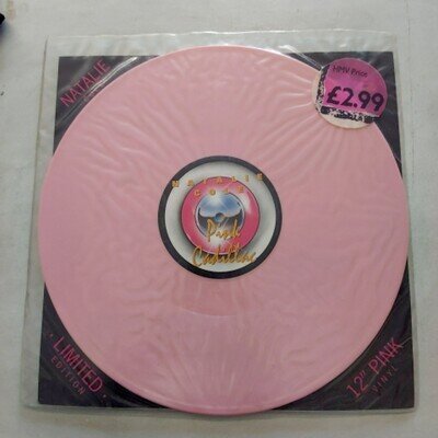 Natalie Cole Pink Cadillac Limited Edition 12 Inch Pink Vinyl Record