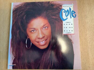 Natalie Cole Good to Be Back (1991) Vinyl Album Near Mint Condition