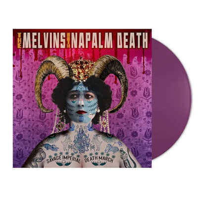 Melvins with Napalm Death 'Savage Imperial Death March' Orchid Vinyl - NEW