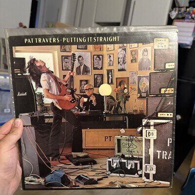 Pat Travers Putting It Straight Vinyl LP